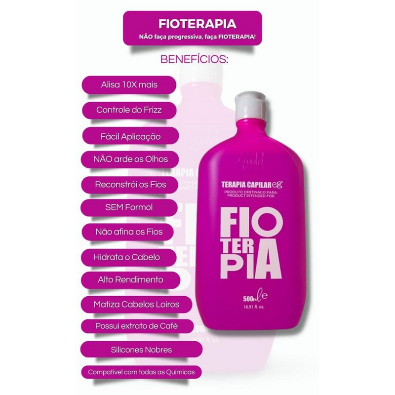 Fioterapia 500ml - Terapia Capilar