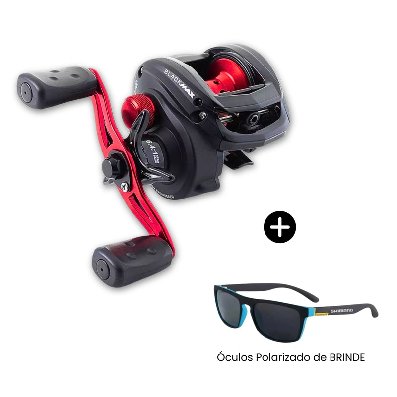 Carretilha Abu Garcia BLACK MAX3 - Anti-Cabeleira [GANHE UM BRINDE ESPECIAL]