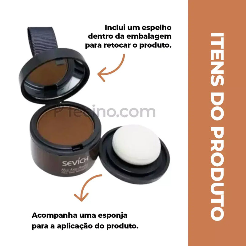 Sevích® - Tinta de Cabelo em Pó Cobre Todos os Fios Brancos (Compre 1, Leve 2)