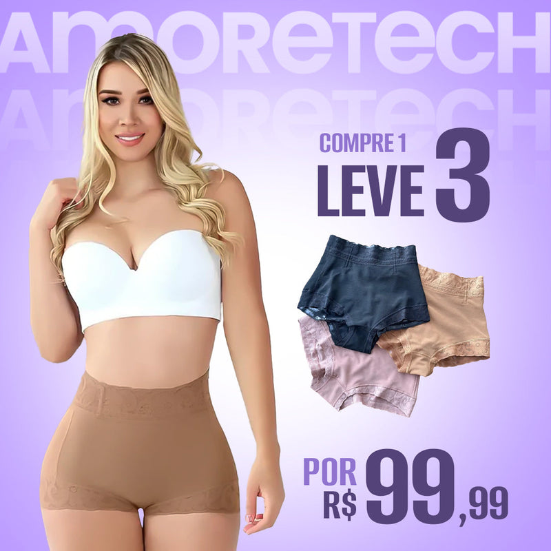 PROMOÇÃO DE ANIVERSÁRIO - Calcinhas Fit Shape - Compre 1 Leve 3 + Frete grátis