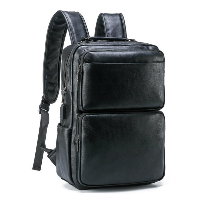 Mochila Masculina de Couro Legítimo Executiva - Job style