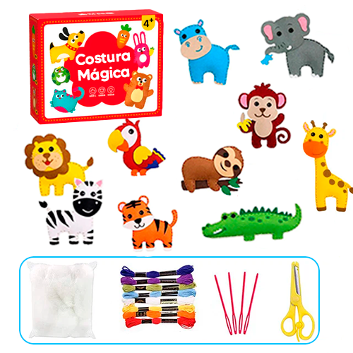 Costura Mágica - Kit de Costura Montessori