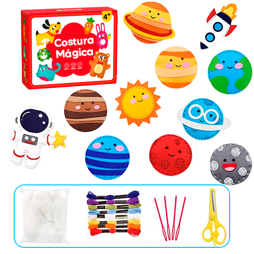 Costura Mágica - Kit de Costura Montessori