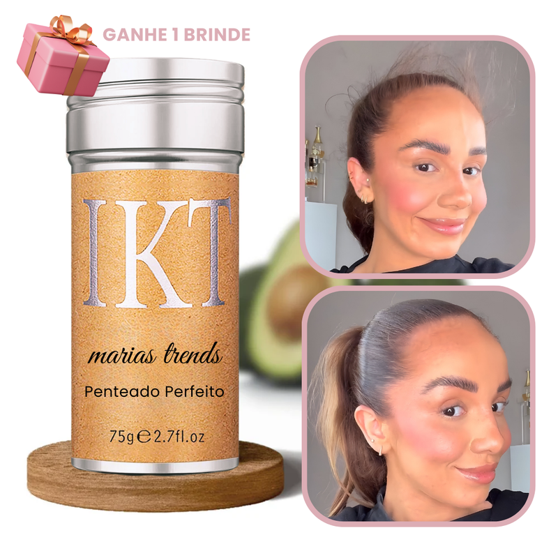 Bastão Anti Frizz + Brinde  | Penteado Perfeito em Minutos