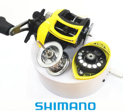 Carretilha Profissional Shimano com Sistema Anti-Cabeleira