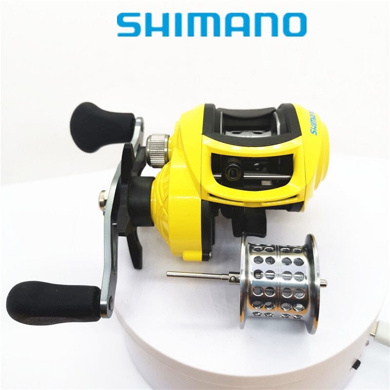 Carretilha Profissional Shimano com Sistema Anti-Cabeleira