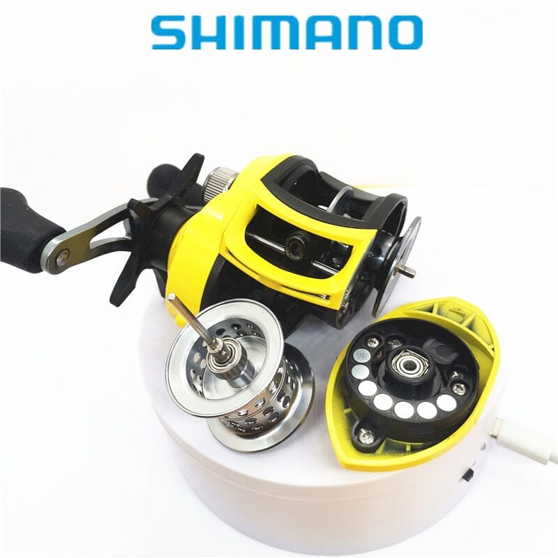 Carretilha Profissional Shimano com Sistema Anti-Cabeleira