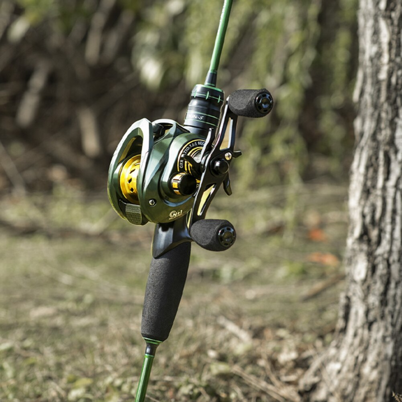 Carretilha de Pesca Anti Cabeleira 14 Rolamentos - Titan Pro