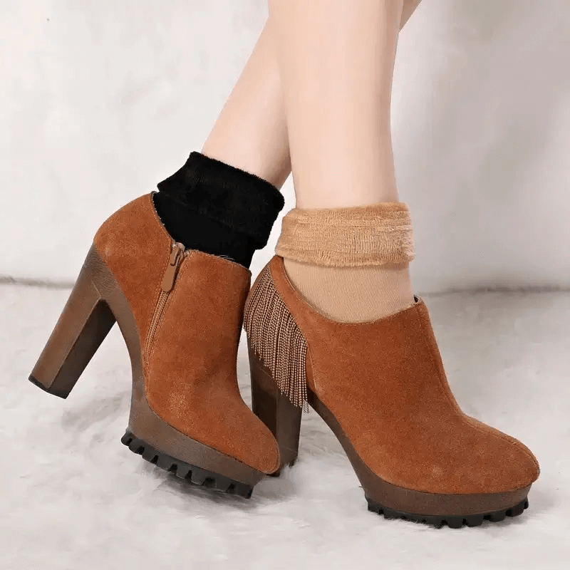 Meias Térmica Feminina de Inverno - Compre 3 Leve 6