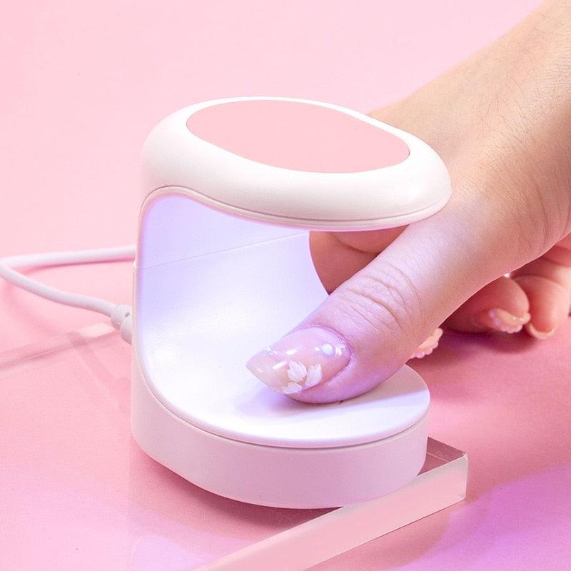 Mini Secador de Unhas Lâmpada UV Portátil - NiceNail